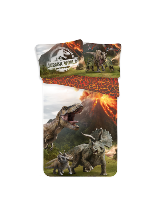 Jurassic World Bettbezug Eruption 140 x 200