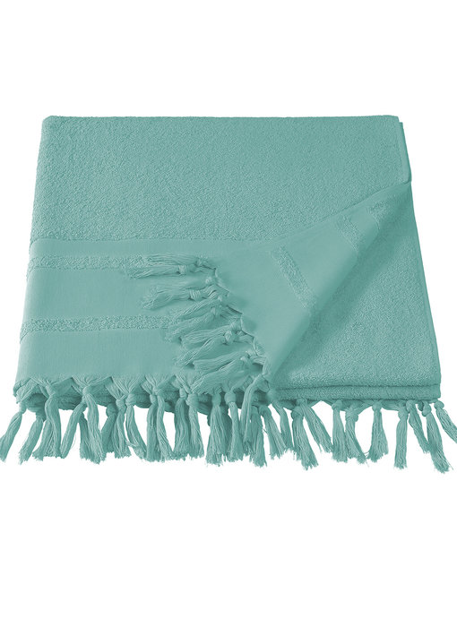 De Witte Lietaer Hammam beach towel with tassels Fjara canton 100x180