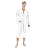 De Witte Lietaer Peignoir  Gentle - Moyen - Homme - Coton Polyester