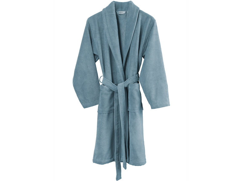 De Witte Lietaer Bathrobe Felicia -X Large - Ladies - Cotton Polyester