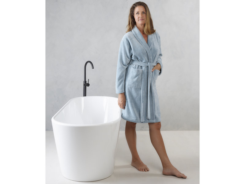 De Witte Lietaer Bathrobe Felicia - Small - Ladies - Cotton Polyester