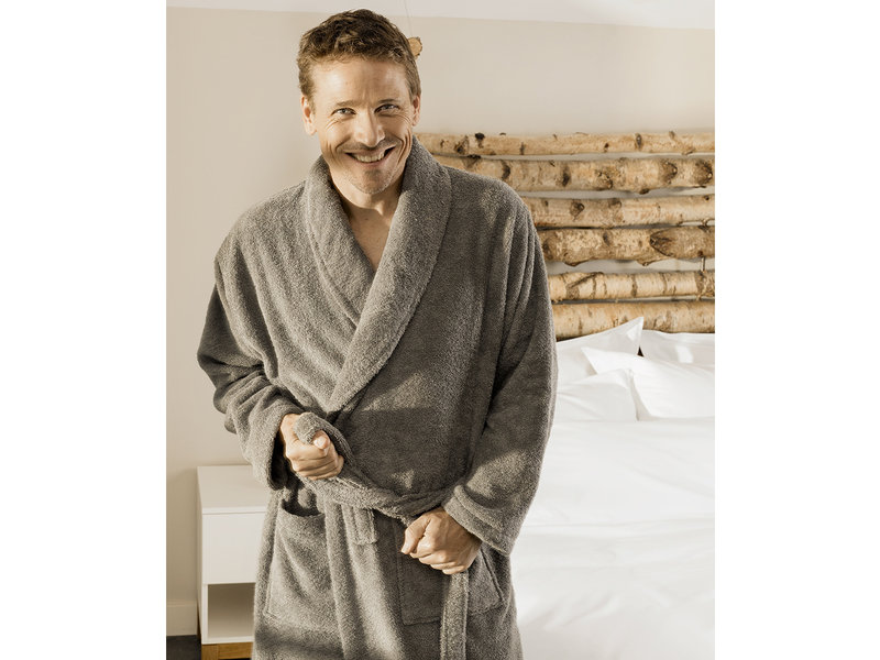 De Witte Lietaer Bathrobe Etrusk - X-Large - Unisex - Cotton