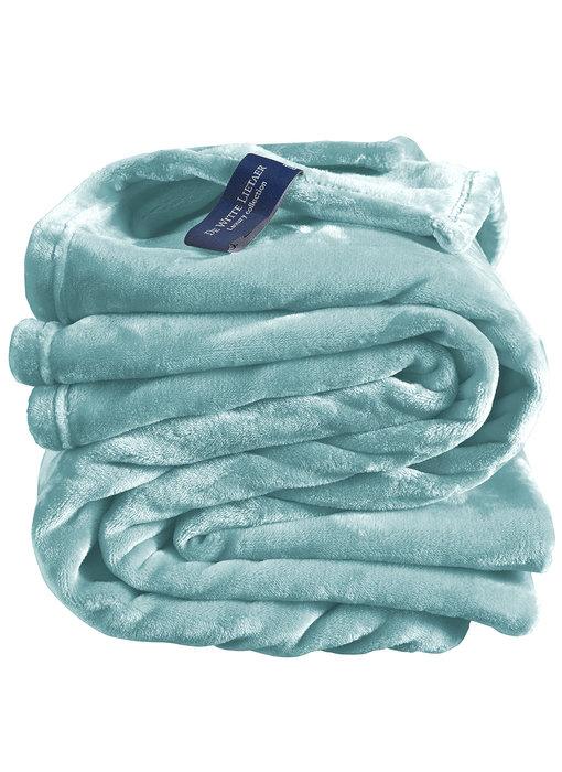 De Witte Lietaer Fleece throw Cozy 150x200 mineral 100% polyester