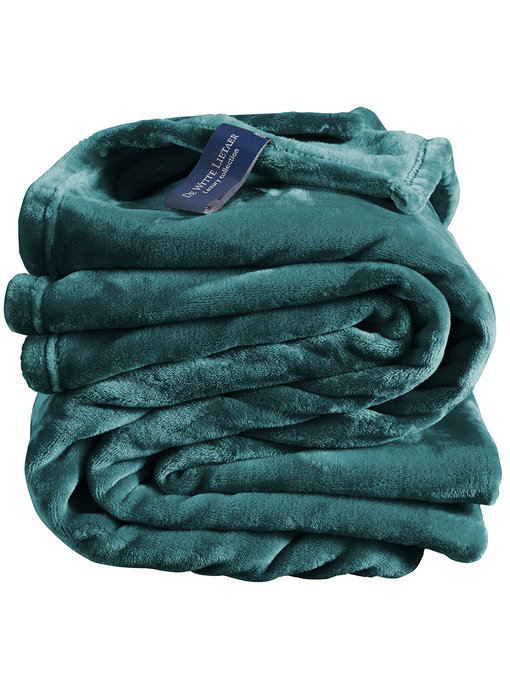 De Witte Lietaer Fleece deken Lake Green 150 x 200 cm