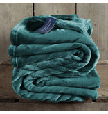 De Witte Lietaer Fleece plaid Cozy - 150 x 200 cm - lake green