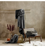 De Witte Lietaer Fleece blanket Cozy - 150 x 200 cm - Dark ebony De Witte Lietaer Fleece blanket Cozy - 150 x 200 cm - Dark ebony