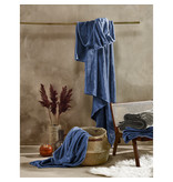 De Witte Lietaer Fleece plaid Cozy - 150 x 200 cm - Blue indigo