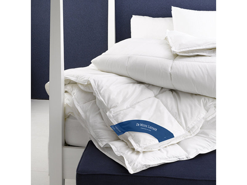 De Witte Lietaer Couette Ducky 4 Seasons - Taille de l'hôtel - 260 x 240 cm - Rembourrage en duvet