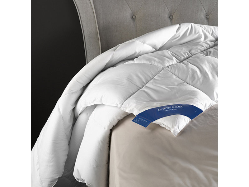 De Witte Lietaer Couette Ducky - Taille de l'hôtel - 260 x 240 cm - Rembourrage en duvet