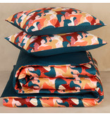 De Witte Lietaer Duvet cover Cotton Satin Anaïs - Lits Jumeaux - 240 x 220 cm - Green De Witte Lietaer Duvet cover Cotton Satin Anaïs - Lits Jumeaux - 240 x 220 cm - Green