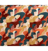 De Witte Lietaer Duvet cover Cotton Satin Anaïs - Lits Jumeaux - 240 x 220 cm - Green De Witte Lietaer Duvet cover Cotton Satin Anaïs - Lits Jumeaux - 240 x 220 cm - Green