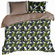Housse de couette Coton Satin Elm Chinchilla 200 x 200/220 cm