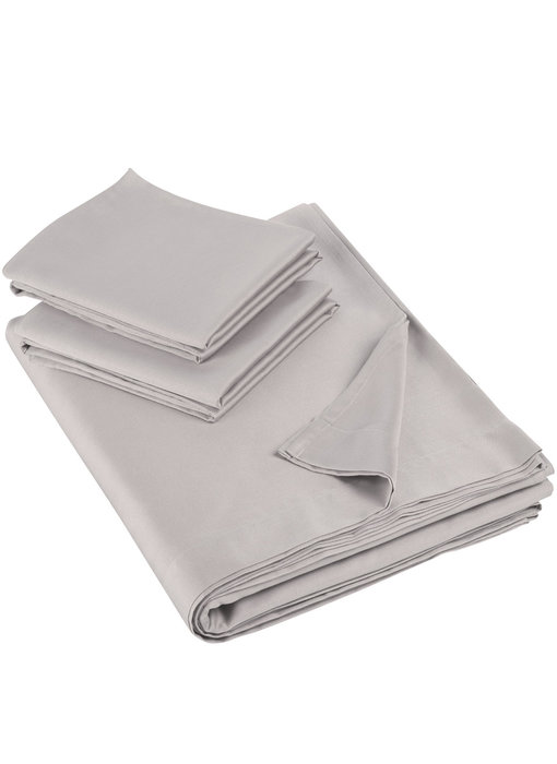 De Witte Lietaer Bettlaken Set doppelt Olivia 280x280 + 60x70 (2) Satin Baumwolle