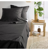 De Witte Lietaer Bed sheet set Olivia - Double -- 280 x 280 cm - Gray - Satin cotton