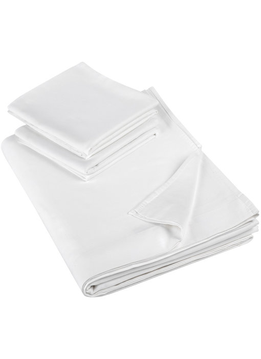 De Witte Lietaer Bettlaken Set doppelt Olivia 280x280 + 60x70 (2) Satin Baumwolle