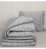 De Witte Lietaer Housse de couette Lea Natural Grey - Simple - 140 x 200/220 cm - Flanelle