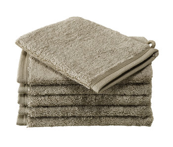 De Witte Lietaer Washcloths Contessa Taupe 16 x 21 cm - 6 pcs.