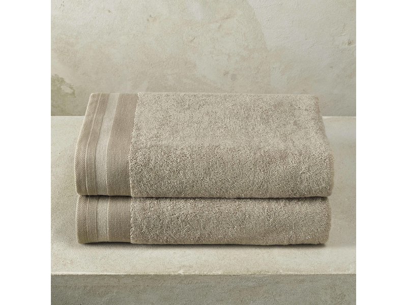 De Witte Lietaer Serviette de douche Contessa - 70 x 140 cm - 2 pièces - Coton