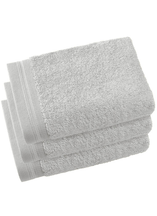 De Witte Lietaer Guest towels Contessa Silver 40 x 60 cm - 3 pcs.