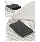 De Witte Lietaer Washcloths Stéphanie Ebony 15 x 21 cm - 4 pieces - Cotton