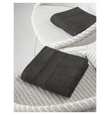 De Witte Lietaer Towels Stéphanie Ebony 50 x 100 cm - 2 pieces - Cotton