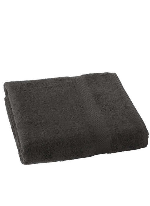 De Witte Lietaer Bath towel Stéphanie Ebony 100 x 150 cm