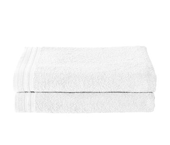 De Witte Lietaer Serviette de douche Imagine White 70 x 140 cm - 2 pcs.