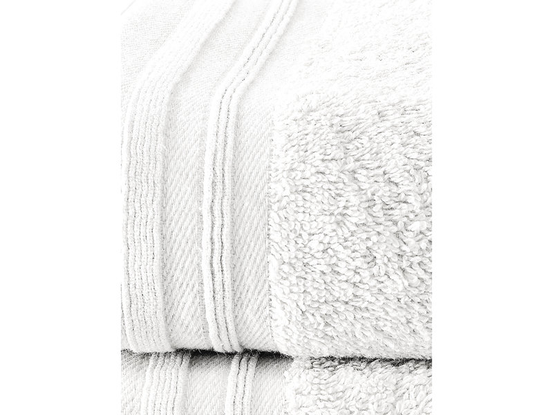 De Witte Lietaer Towels Imagine White 50 x 100 cm - 3 pieces - Cotton