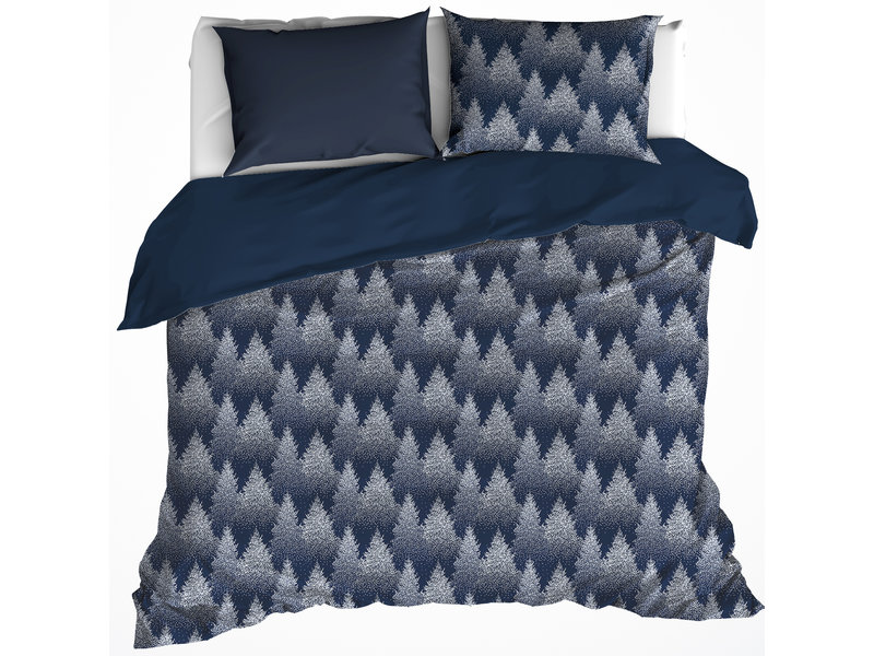 De Witte Lietaer Duvet cover Cotton Flannel Forest by Night - Double - 200 x 200/220 cm - Astral Aura