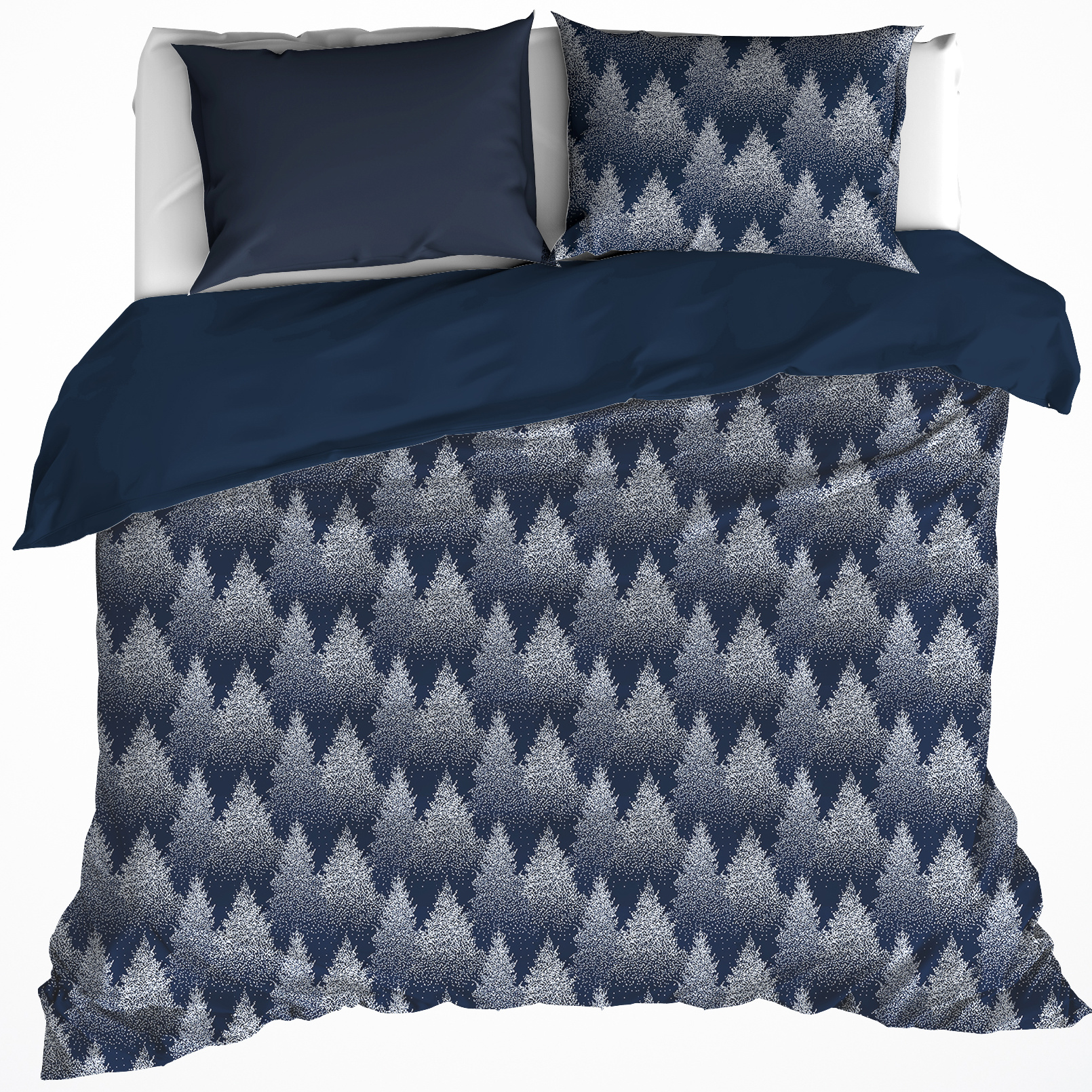 Dwl Housse De Couette Forest By Night 200x220 Flanelle 100 Coton Simbashop Nl
