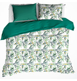 De Witte Lietaer Duvet cover Cotton Salix - Lits Jumeaux - 240 x 220 cm - Green