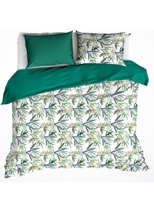 De Witte Lietaer Housse de Couette Coton Salix Deep Jungle 240 x 220 cm