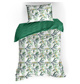 De Witte Lietaer Duvet cover Cotton Salix - Single - 140 x 200/220 cm - Green