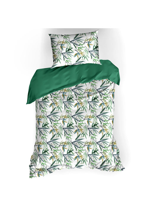 De Witte Lietaer Duvet cover Cotton Salix Deep Jungle 140 x 200/220 cm