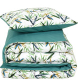 De Witte Lietaer Duvet cover Cotton Salix - Single - 140 x 200/220 cm - Green