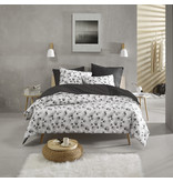 De Witte Lietaer Duvet cover Cotton Aileen - Double - 200 x 200/220 cm - Black