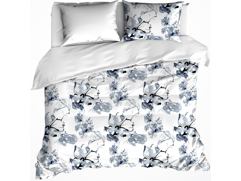 De Witte Lietaer Duvet cover Cotton Satin Quill - Lits Jumeaux - 240 x 220 cm - White