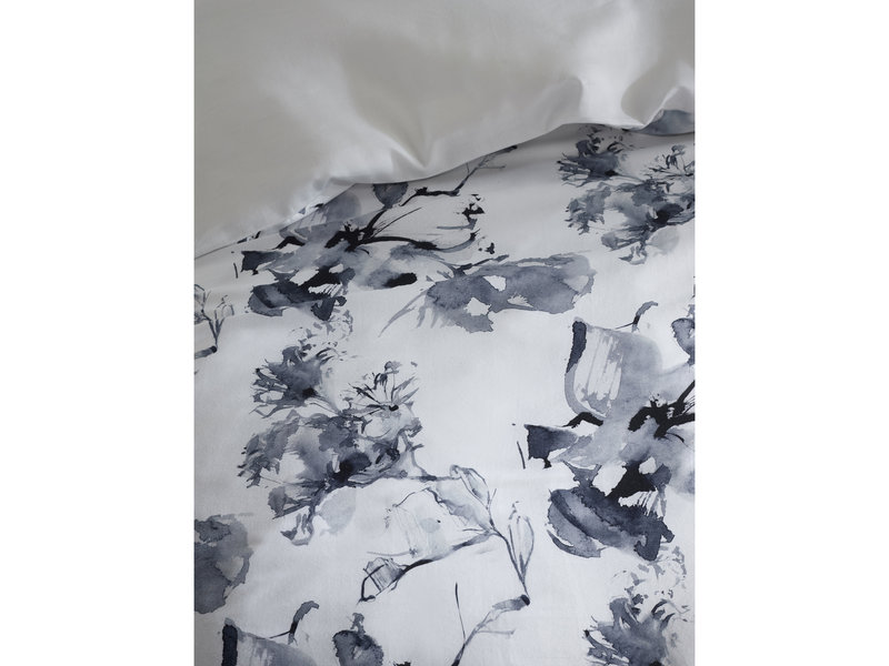 De Witte Lietaer Duvet cover Cotton Satin Quill - Lits Jumeaux - 240 x 220 cm - White