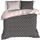 Bettbezug Baumwolle Satin Primerose Violet Ice 260 x 240 cm