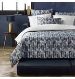 De Witte Lietaer Housse de couette Satin de Coton Jenga - Lits Jumeaux - 240 x 220 cm - Bleu