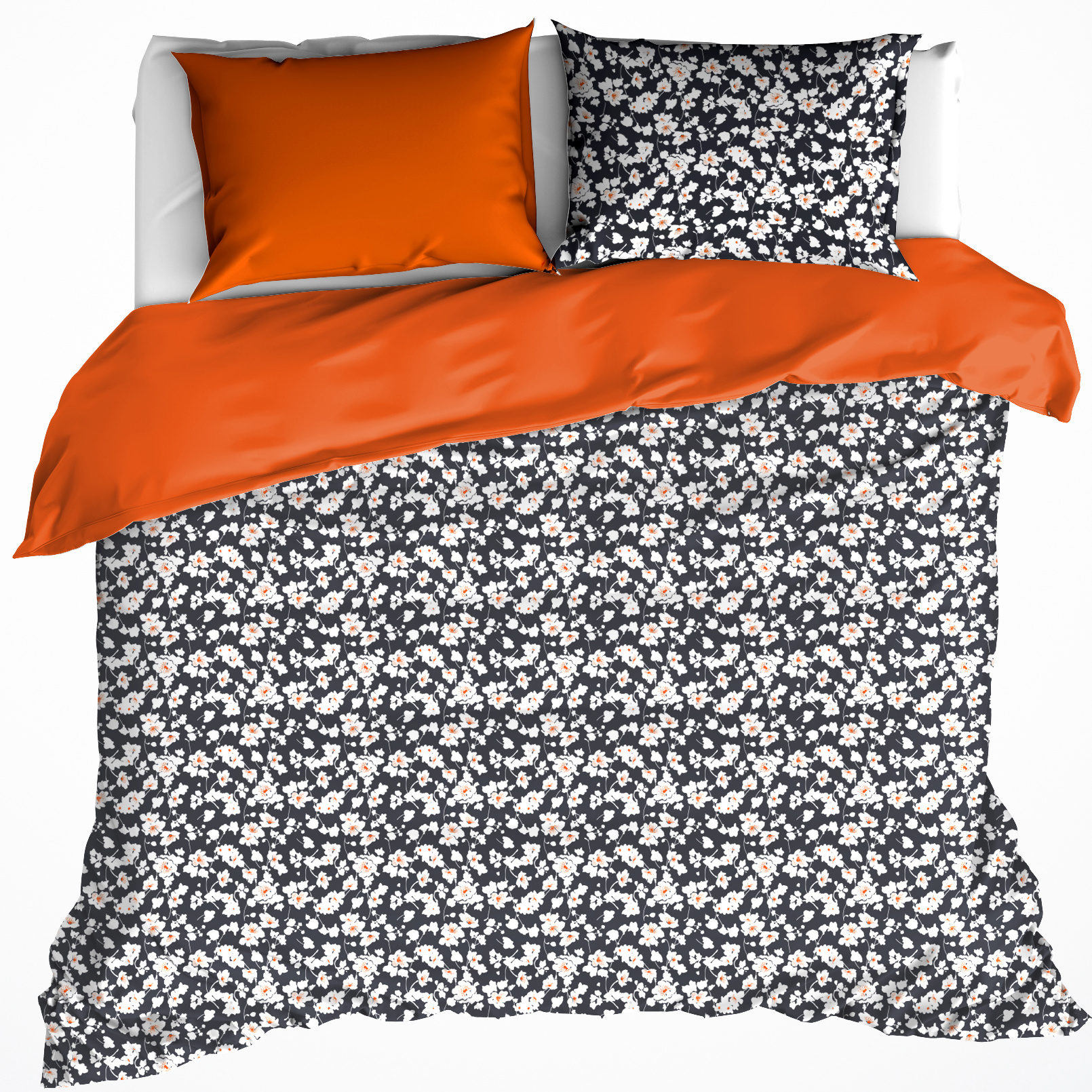 Housse de coussin Tigre Orange