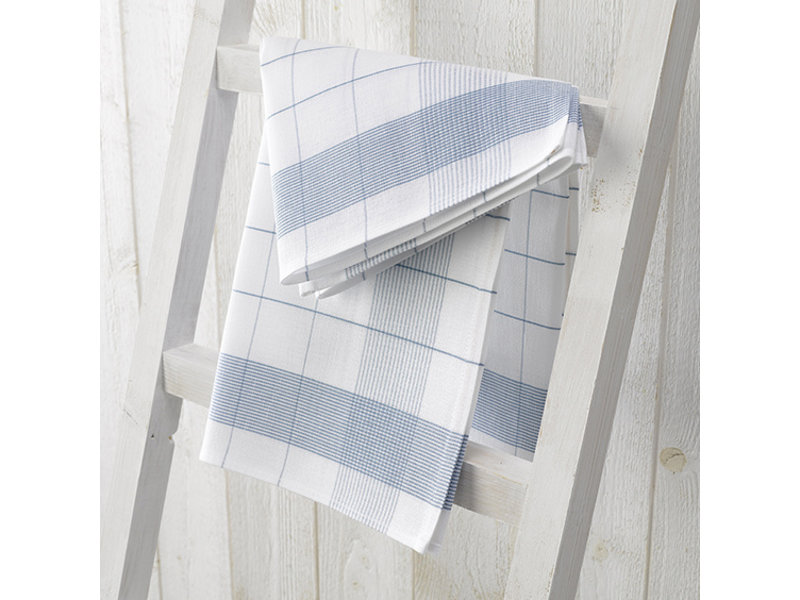 De Witte Lietaer Tea towel Glass towel - 2 pieces - 68 x 68 cm - Cotton Linen