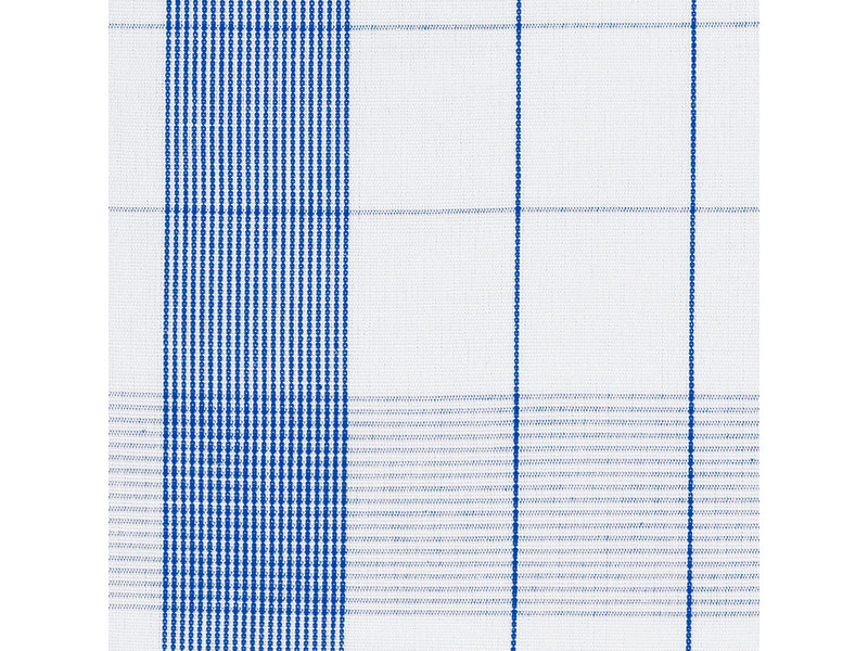 De Witte Lietaer Tea towel Glass towel Mixte Blue 2 pieces 68 x 68 cm