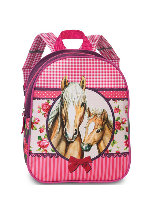 Fabrizio Kleinkinderrucksack Pferde 29 x 23 cm