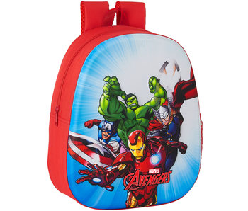 Marvel Avengers Backpack 3D Ready for Battle 33 x 27 cm