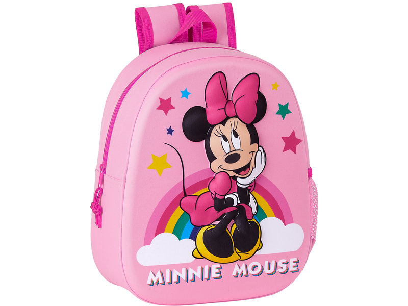 Disney Minnie Mouse Rucksack 3D Träumen - 33 x 27 x 10 cm - Polyester