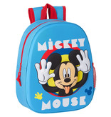 Disney Mickey Mouse Backpack 3D Funny - 33 x 27 x 10 cm - Polyester