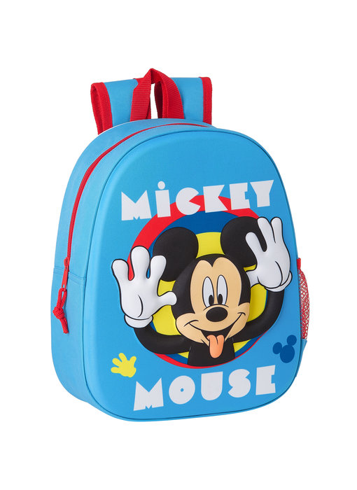 Disney Mickey Mouse Backpack 3D Funny 33 x 27 cm