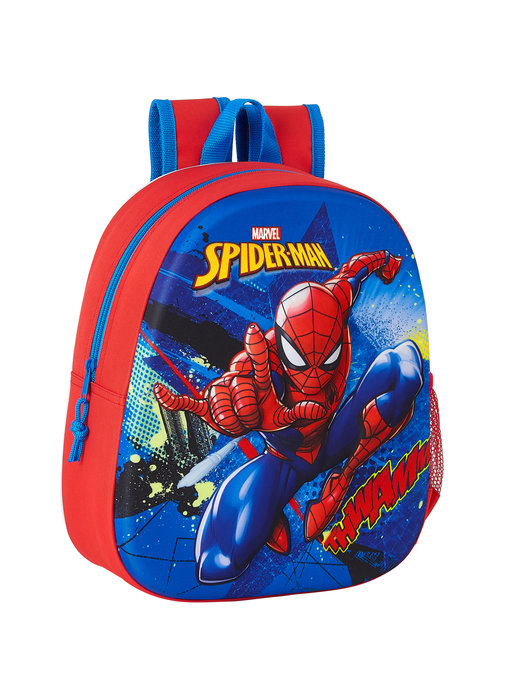 SpiderMan Backpack 3D Great Power 33 x 27 cm