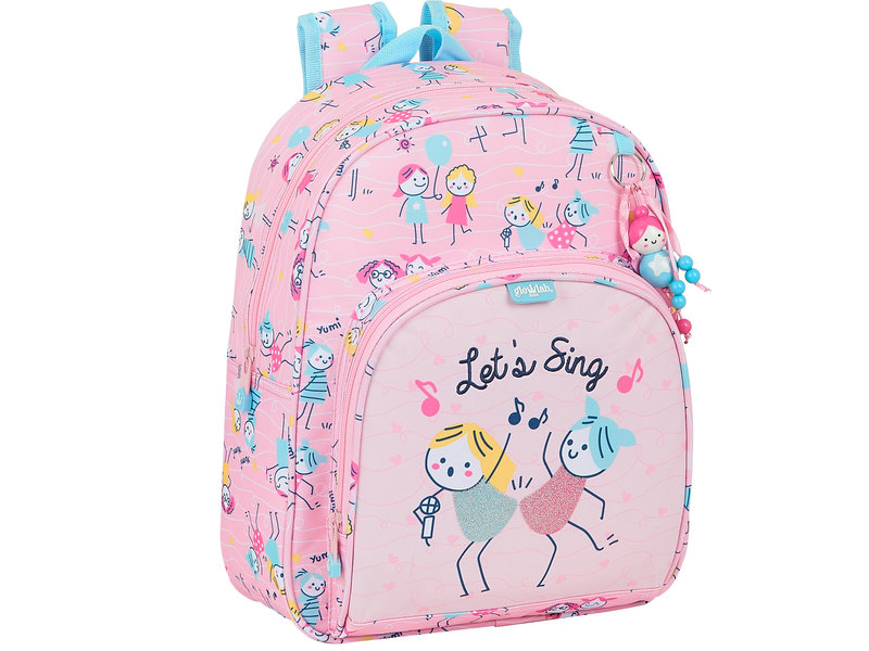 GLOWLAB Backpack Best Friends - 34 x 28 x 10 cm - Polyester